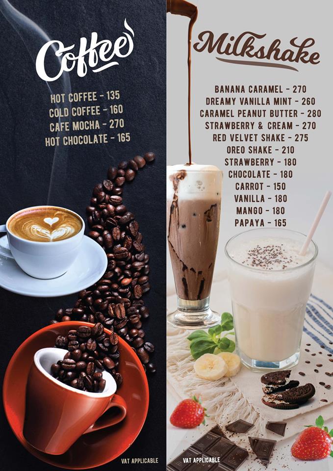 Page 4 & 5 Alfresco - Coffee & Milkshake Menu - Print 2